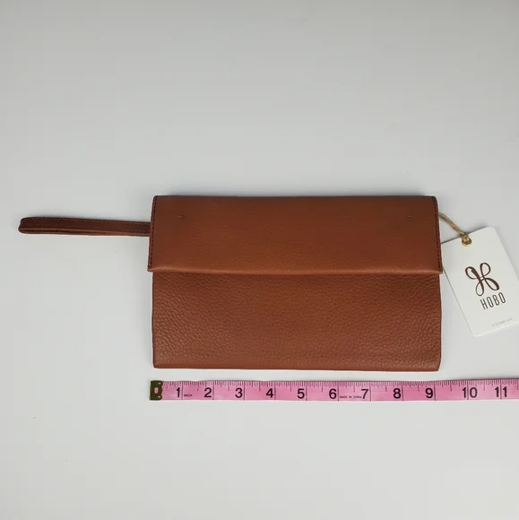 HOBO Toffee Brown Wristlet Clutch - Picture 9 of 10